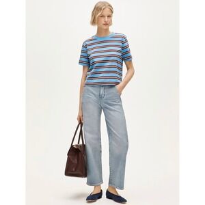 J.Crew Utility‎ Slim-Wide High Rise Jeans Rosie Wash Semi-Stretch Size 29 NWT